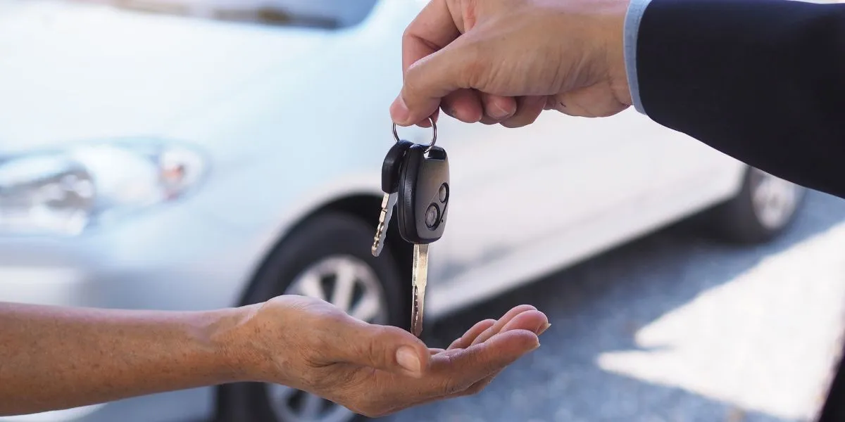 Car key replacement service by an automotive locksmith